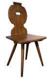 Antique Primitive Swiss Chair