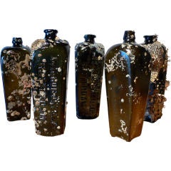 Antique Case Gin Shipwreck Bottles