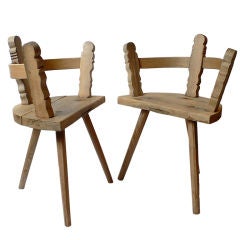 Primitive Mountain Chairs
