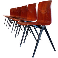 Set of Six Chairs by Pagholz