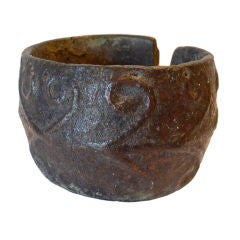 Antique Rare Ancient Bronze Currency Bracelet