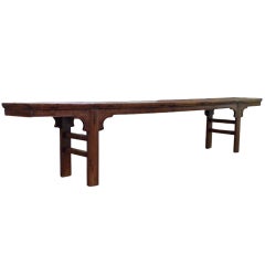 19th c Monumental Low Table 