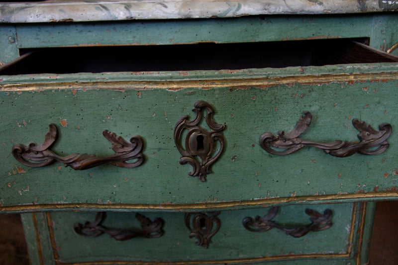 French Painted Commode 2