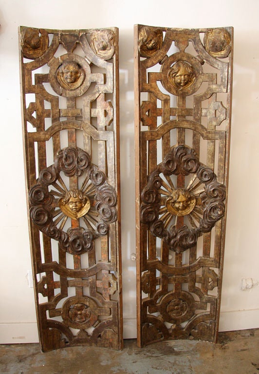 18th c., Carved Wood Italian Panel In Good Condition In Newport Beach, CA