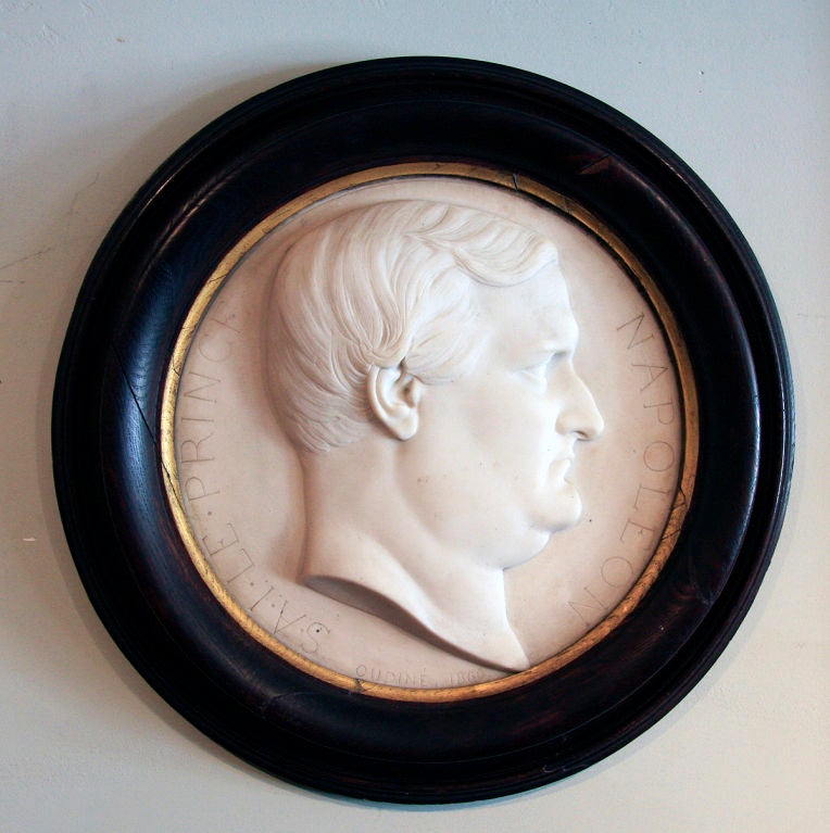Marble Roundel of Napolean
