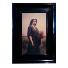 Painted Porcelain Portrait