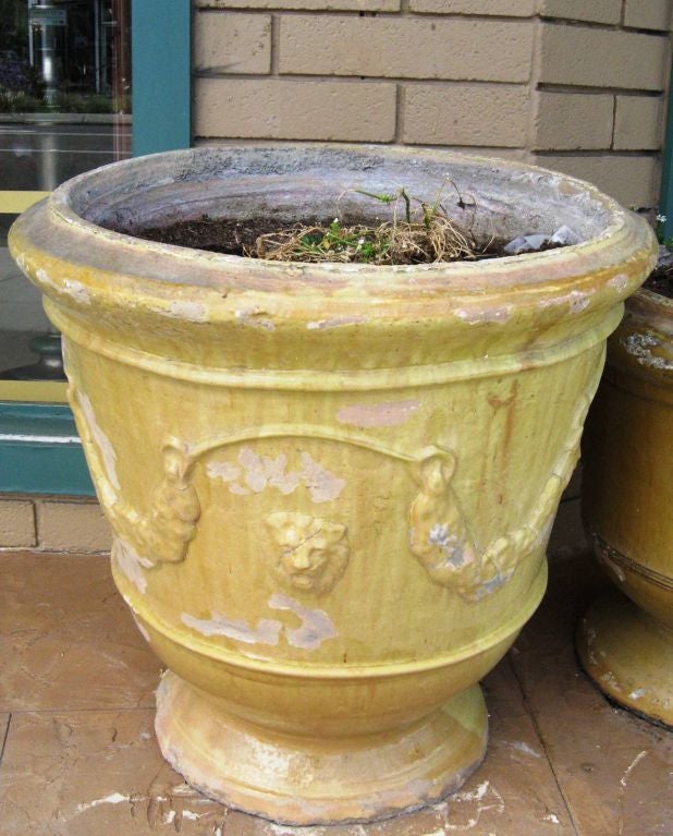 Five Pairs of Various French Anduz Terracotta Planters 1