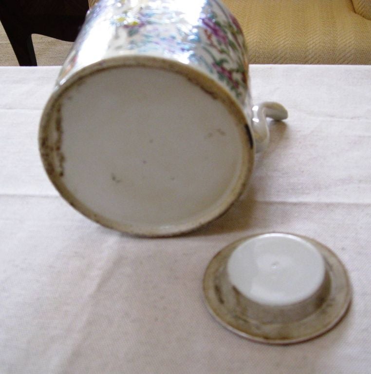 19th Century Famille Rose Teapot 1