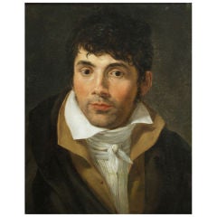 Portrait of a Gentleman by the Circle of Jacques-Louis David