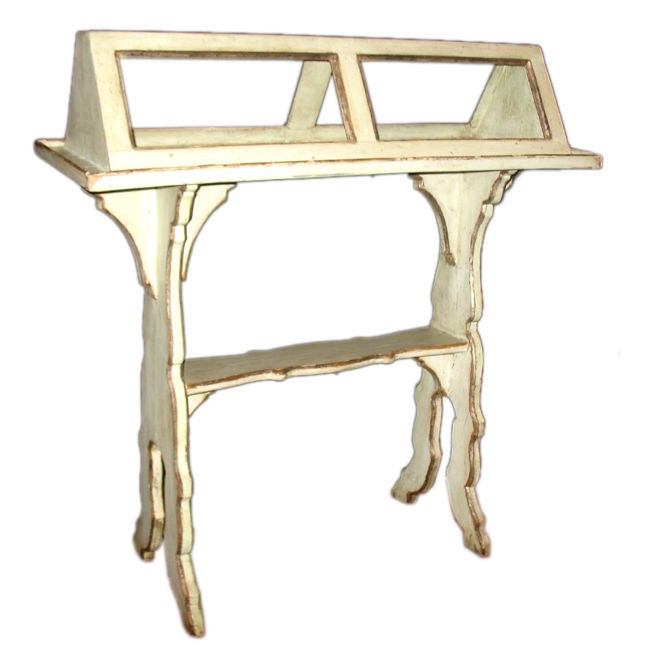 Eighteenth Century Italian Painted Reading Stand For Sale