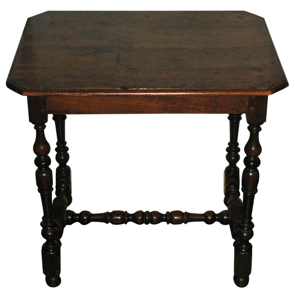 A 17th Century Walnut Louis XIII Table For Sale