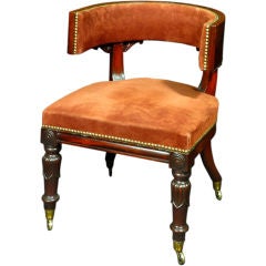 Antique A William IV Library Chair