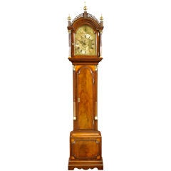 A George Iii Mahogany Longcase Clock, Signed Thos Bayley, London