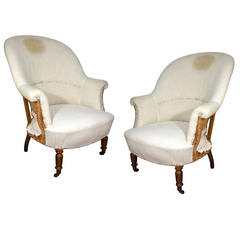 French Napoleon Armchairs