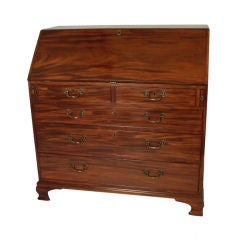 George III Mahogany Slant Front Desk