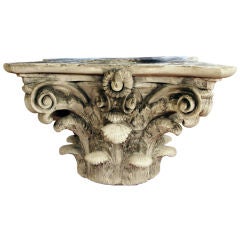 Large Corinthian Capital (One of a pair!)