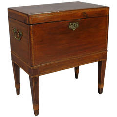 George III Mahogany Cellarette
