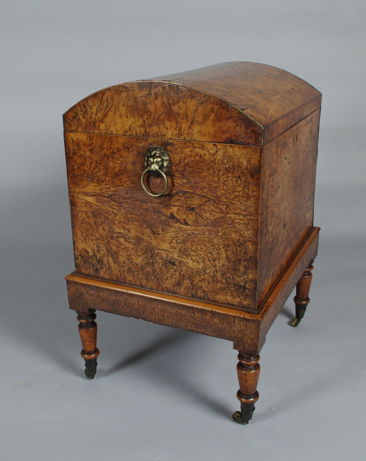 George III Burr Yew Cellarette