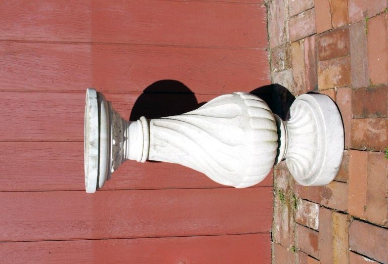 Carved Marble Sundial Pedestal 1