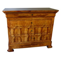 Charles X Cherry Chest of Drawers