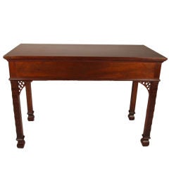 Antique George III Mahogany Sideboard Table