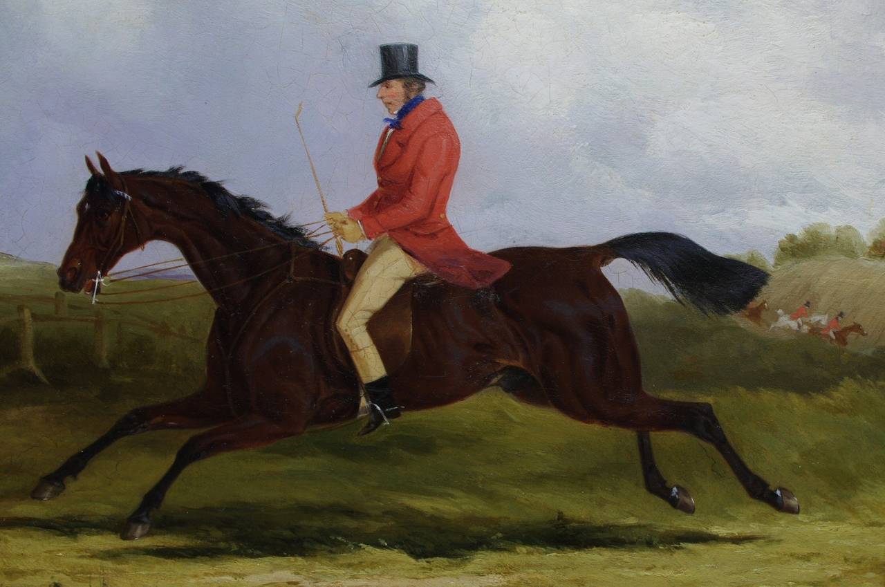 Sporting Art William Joseph Shayer Hunting Scene Painting