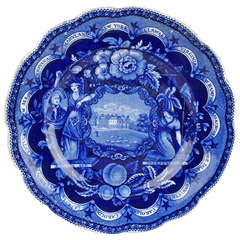 Historical Staffordshire Plate
