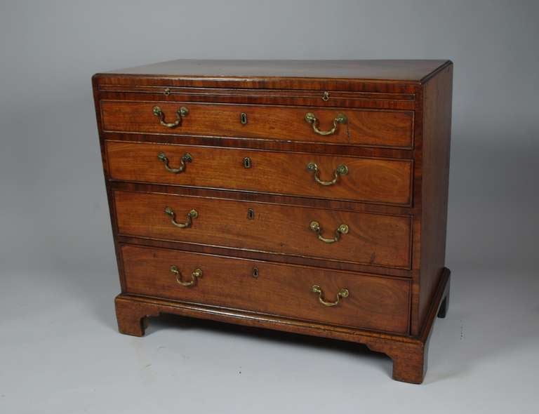 George II Mahogany Small Chest of Drawers