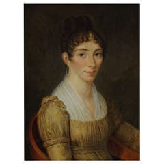 Biedermeier Portrait of a Woman
