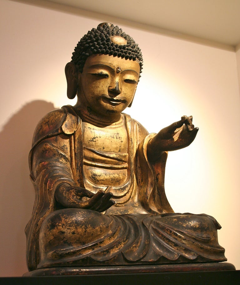 korean buddha statue