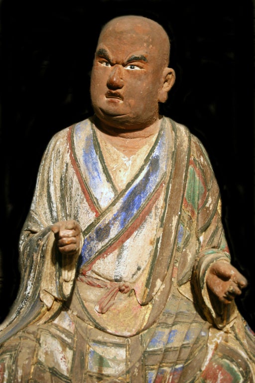 Luohan with a Stern Expression