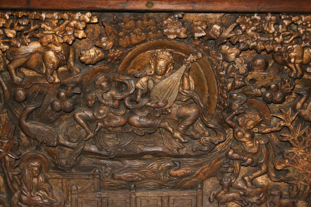Geschnitzte Altarbox