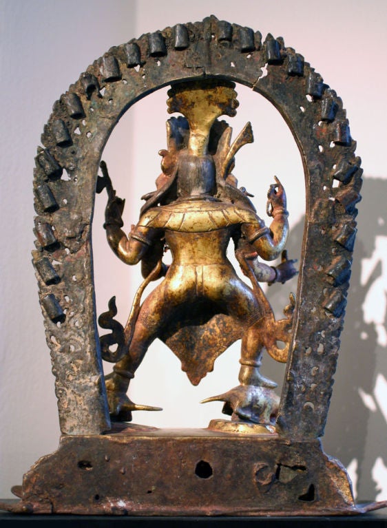 Gilt Ganapati For Sale 1
