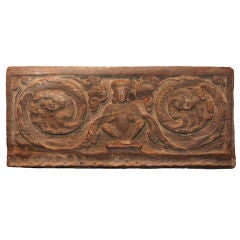 Three Nepalese Decorative Wooden Panels
