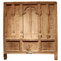 Mughal-style Decorative Wooden Window