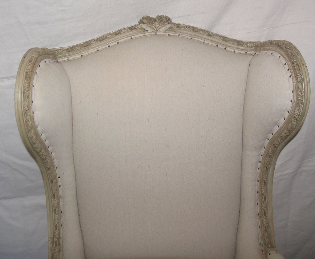 20th Century French Louis XVI Style Handcarved Duchesse Brisee