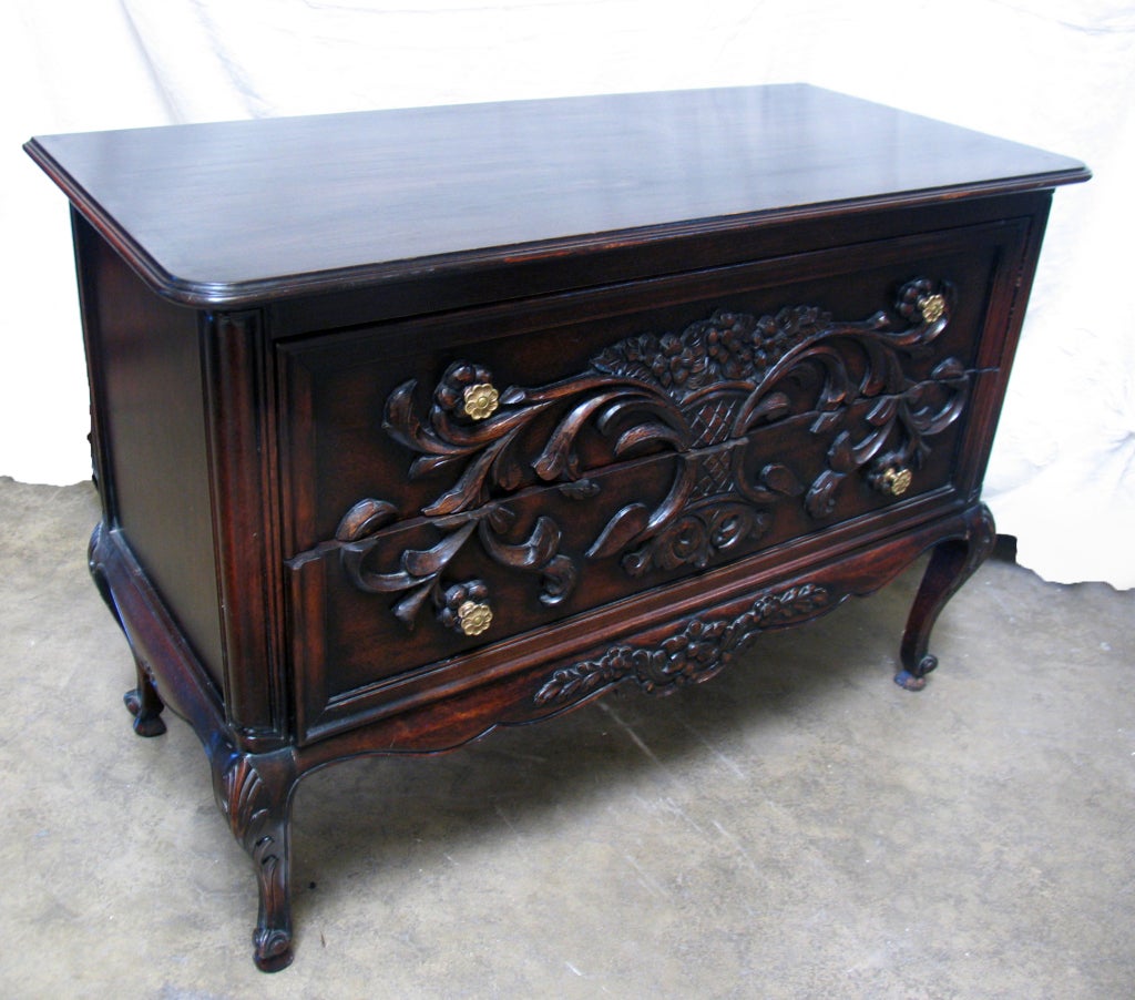 French Carved Commode/Chest