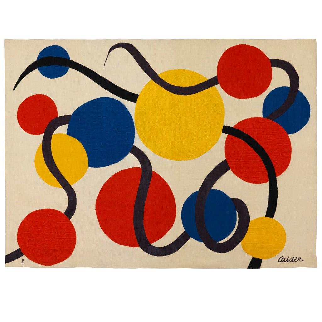 Alexander Calder Aubusson Tapestry