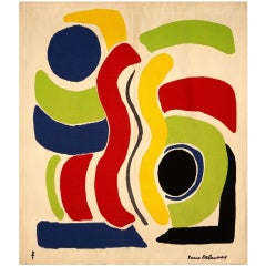 Sonia Delaunay Aubusson Tapestry