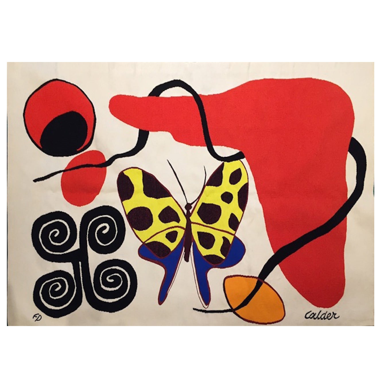Alexander Calder Aubusson Tapestry