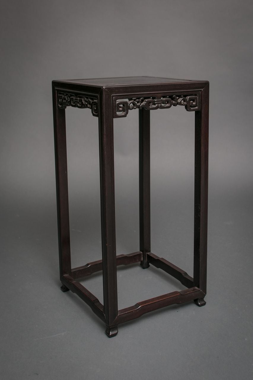 20th Century Chinese Rosewood Side Table