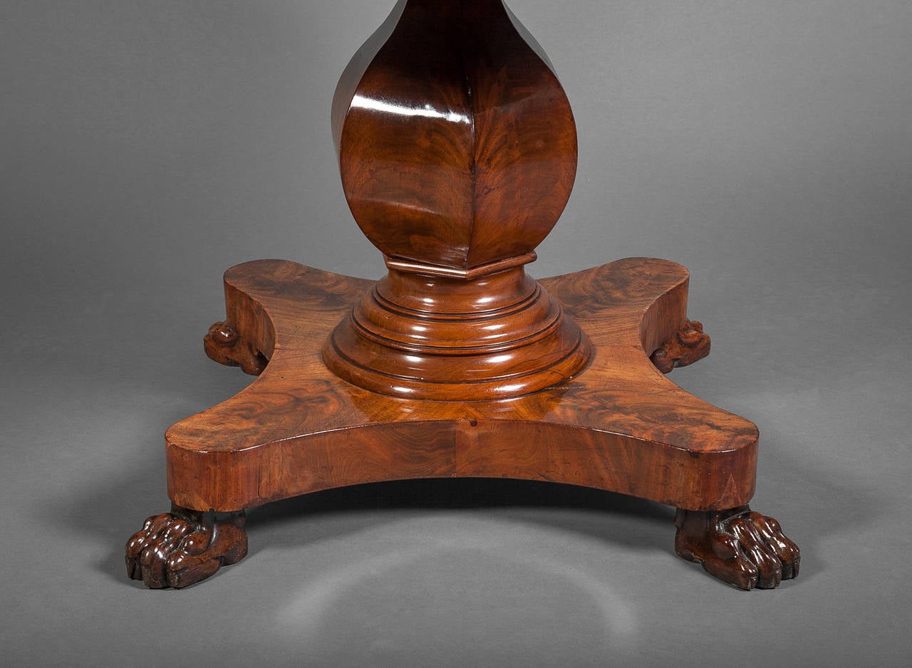 Mid-19th Century Louis Philippe Center Table For Sale