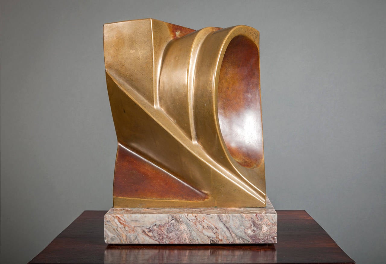 Abstract Bronze. By: Arturo Di Modica (b.1941).