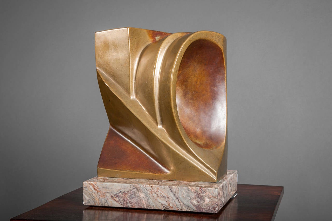 20th Century Abstract Bronze For Sale
