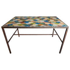 Italian Multi-Colored Marble-Top Table