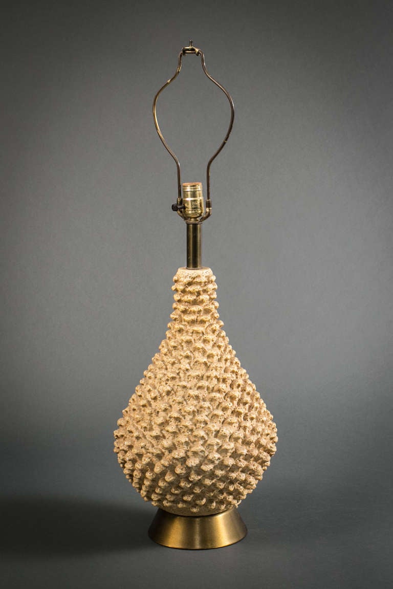 Américain Lampe simple en forme d'ananas en vente