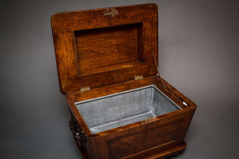 French 19th Century Wine Cooler with Grapes on Top In Excellent Condition In Hudson, NY