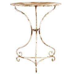 Iron Cafe Table
