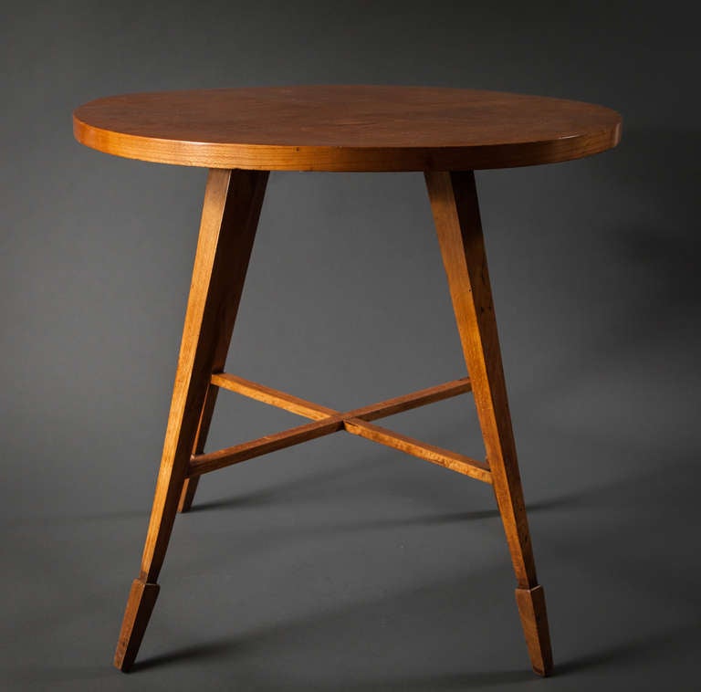 Italian Wood Table at 1stdibs