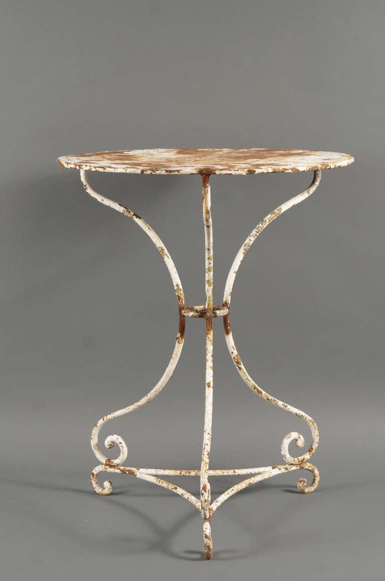 Iron Cafe Table
